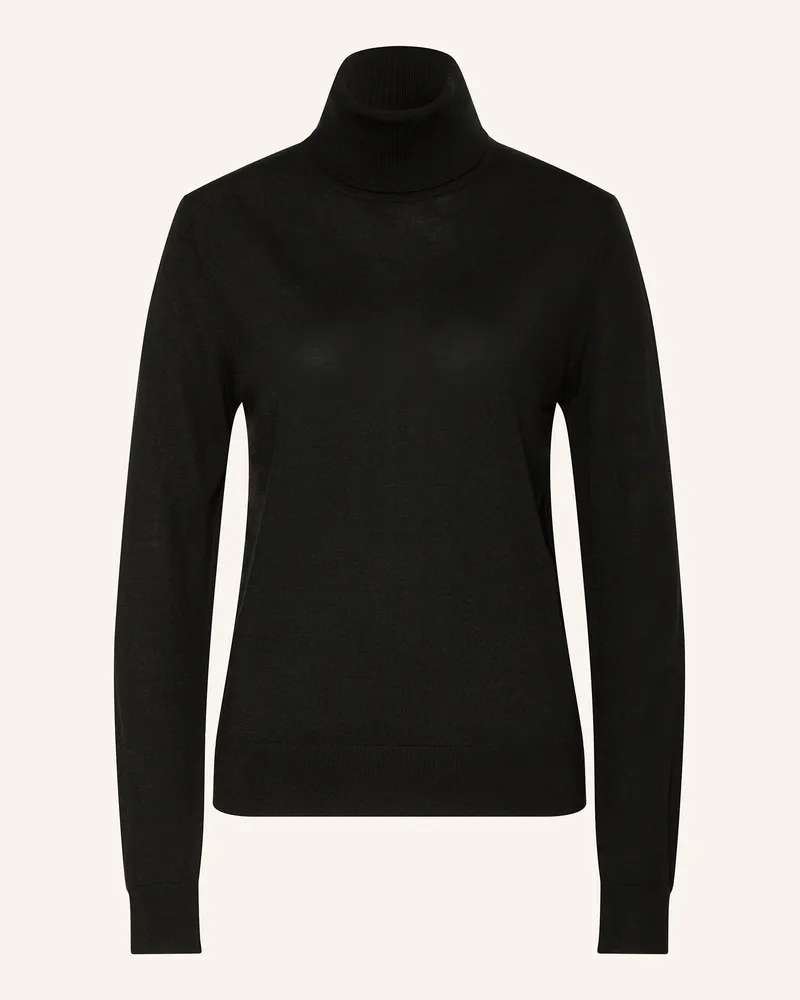 Darling Harbour Rollkragenpullover Schwarz