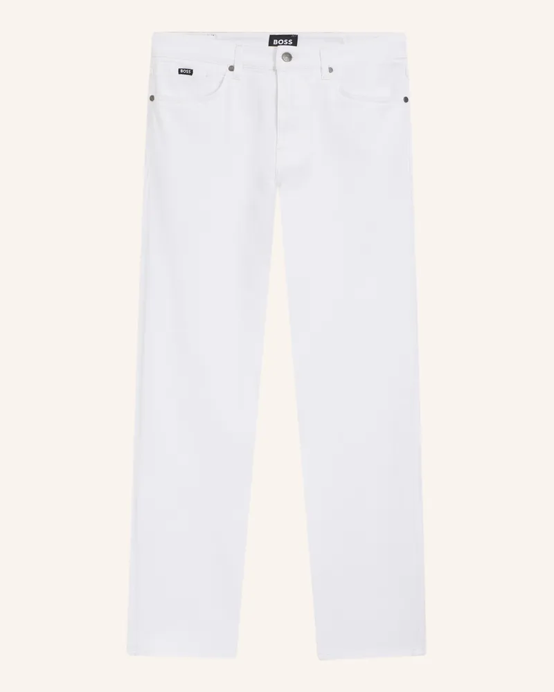 HUGO BOSS Jeans H-Delaware Slim Fit weiss Weiss