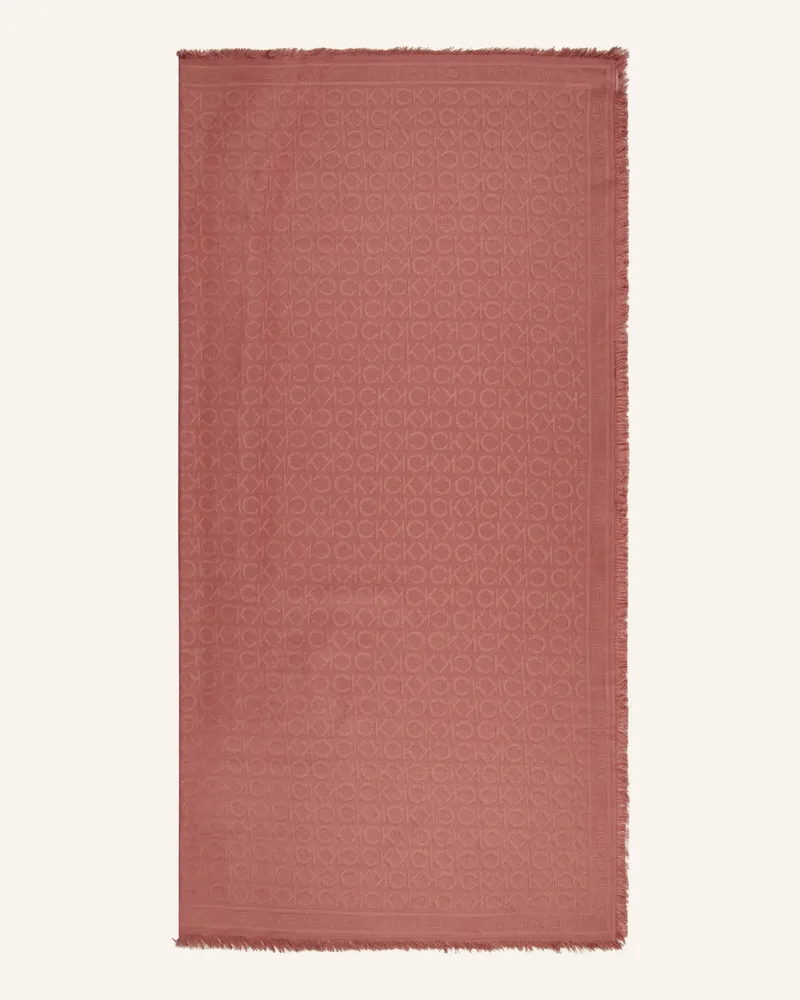 Calvin Klein Schal Altrosa