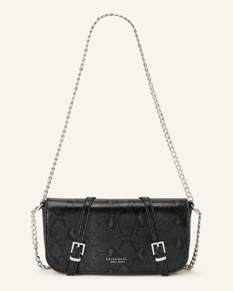 SEIDENFELT Umhängetasche LILLEBY Dunkelgrau