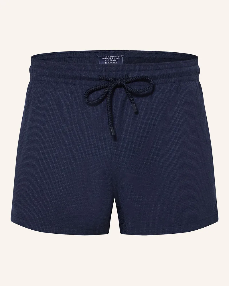 Vilebrequin Badeshorts Milton blau Dunkelblau