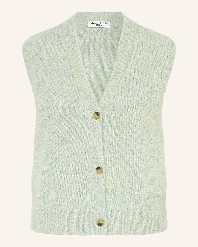 Marc O'Polo Strickweste Hellgrün