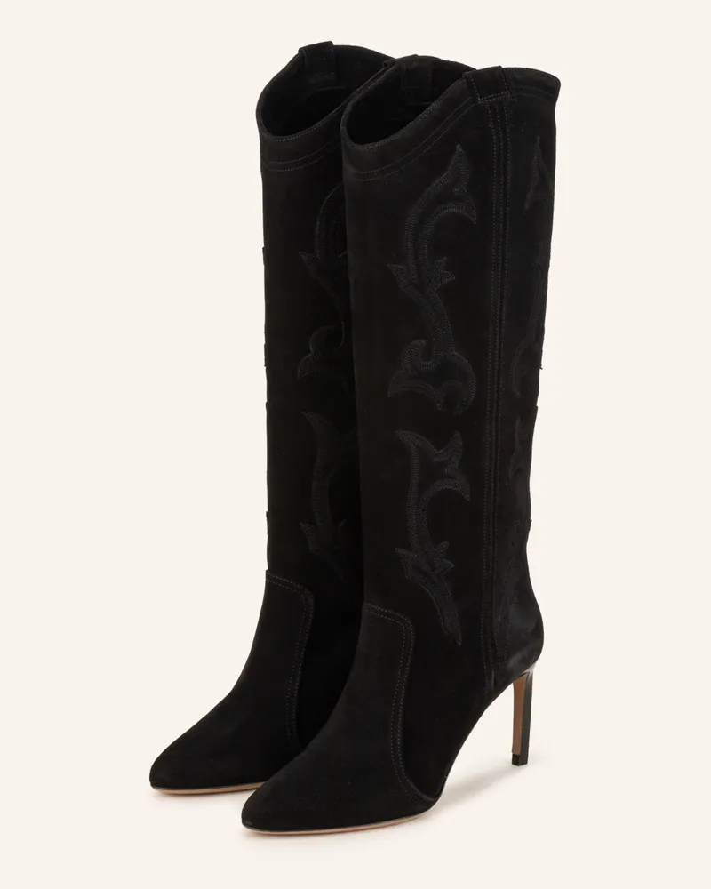 ba&sh Stiefel CAITLIN Schwarz