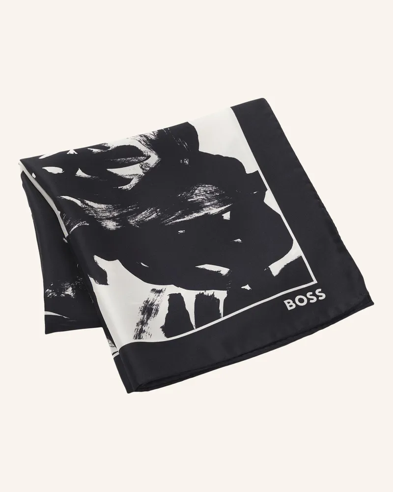HUGO BOSS Seidentuch Lainy schwarz Schwarz
