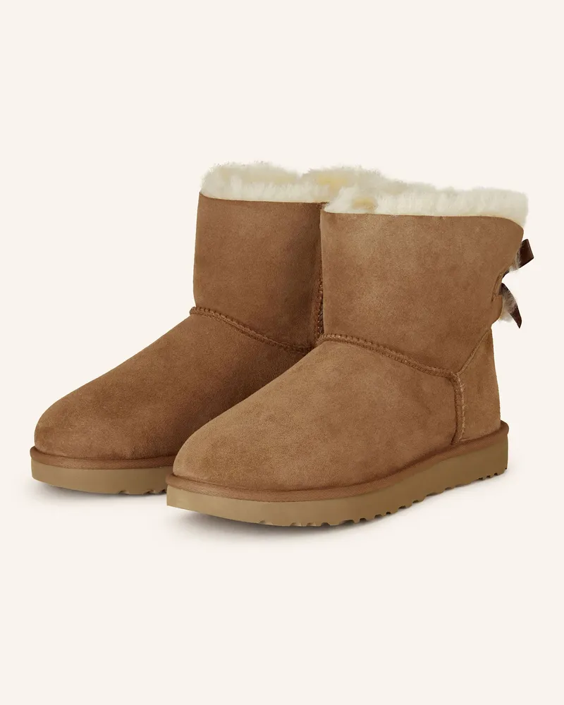 UGG Boots Mini Bailey Bow Ii braun Cognac