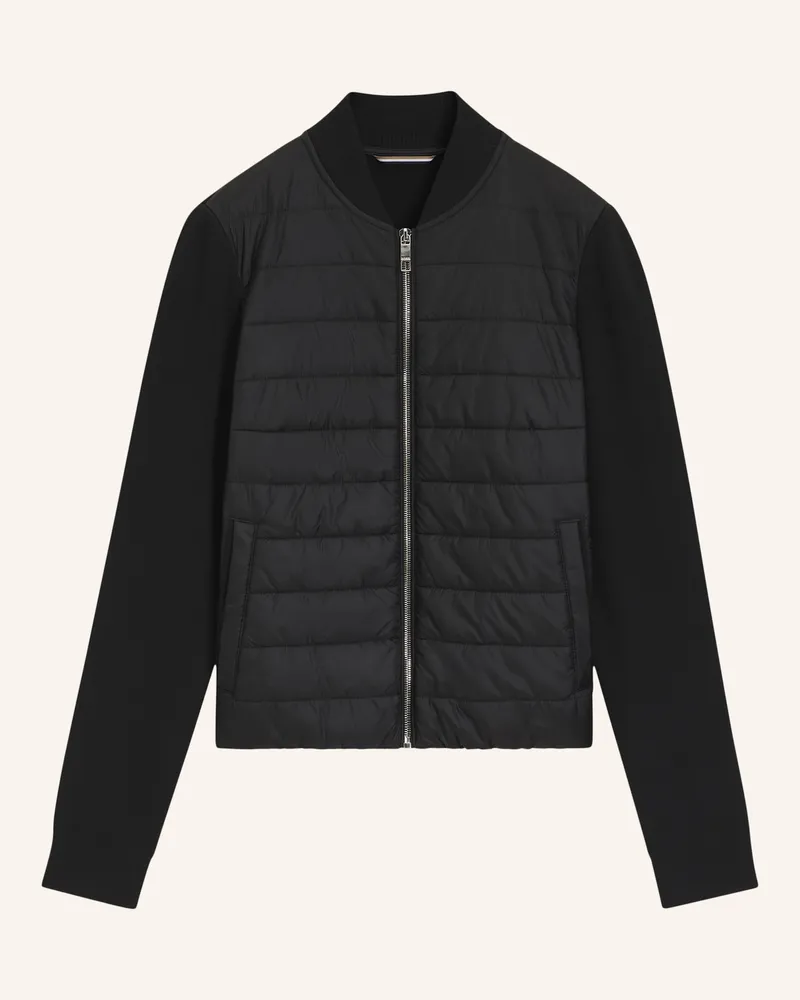 HUGO BOSS Casual Jacke Pidina Regular Fit schwarz Schwarz