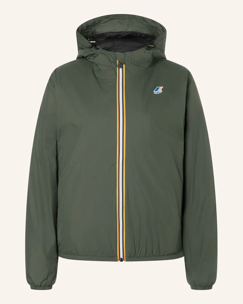 K-Way Funktionsjacke Le Vrai 4.0 Claudette Warm gruen Dunkelgrün