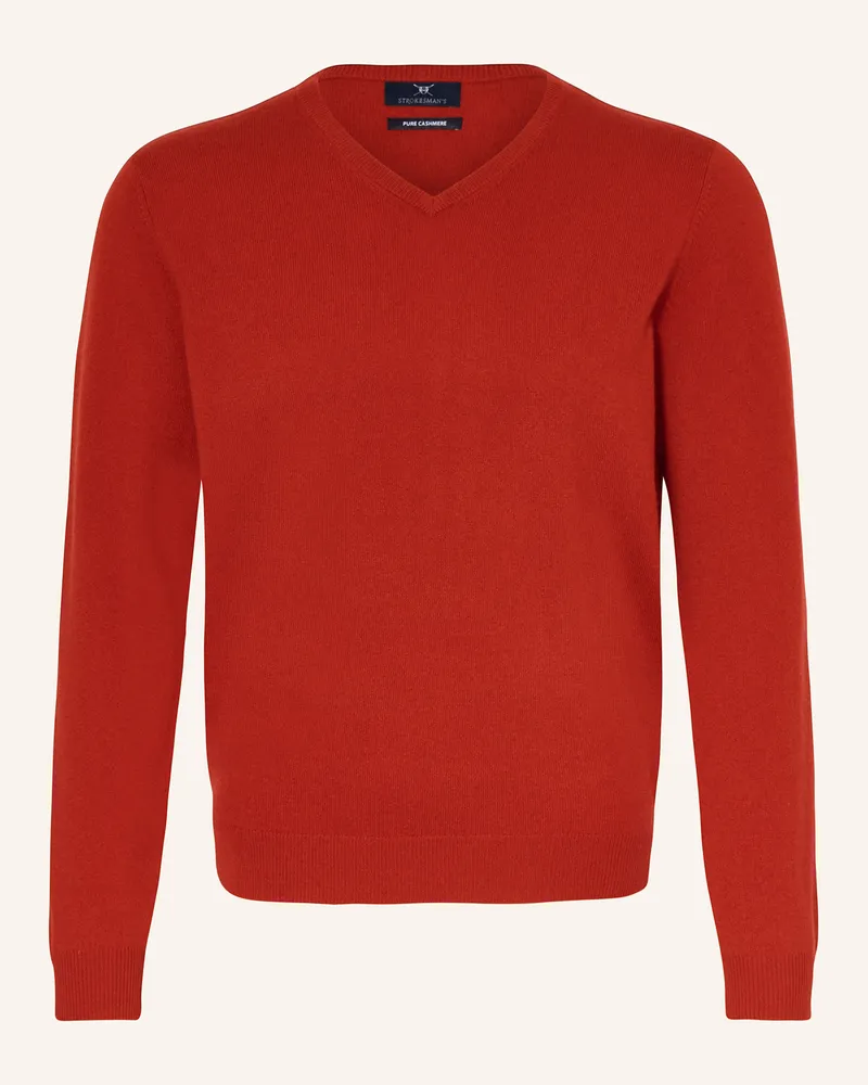 Strokesman's Cashmere-Pullover Rot