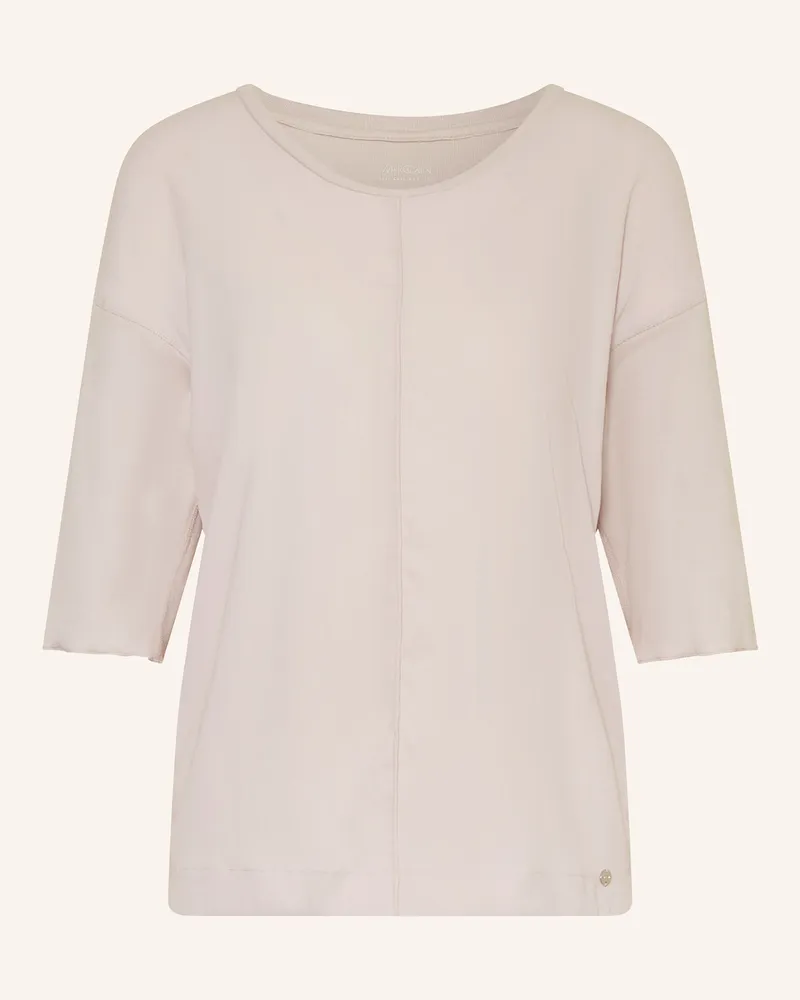 Marc Cain Blusenshirt Im Materialmix Mit 3/4-Arm beige 702