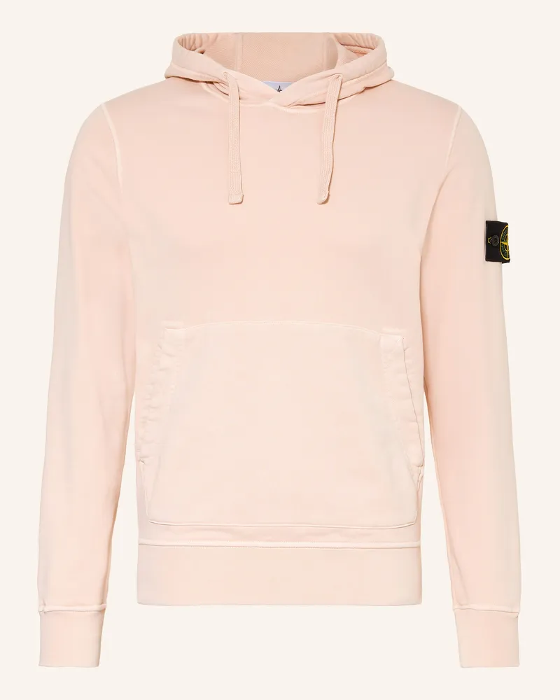 Stone Island Hoodie rosa Rosé