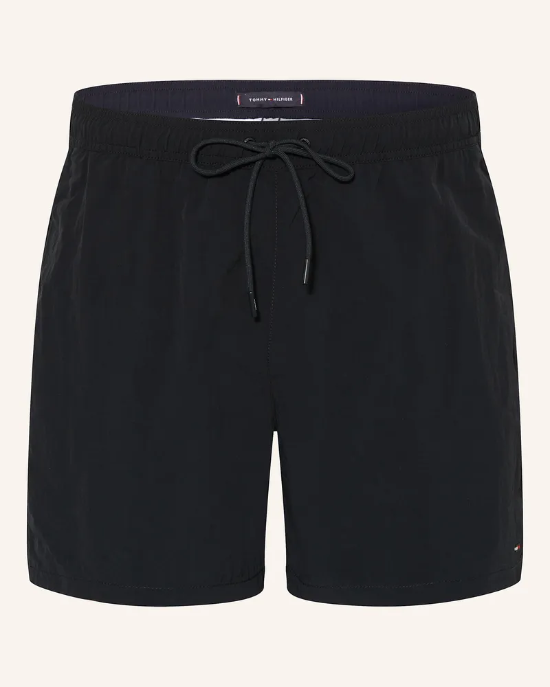 Tommy Hilfiger Badeshorts schwarz Schwarz