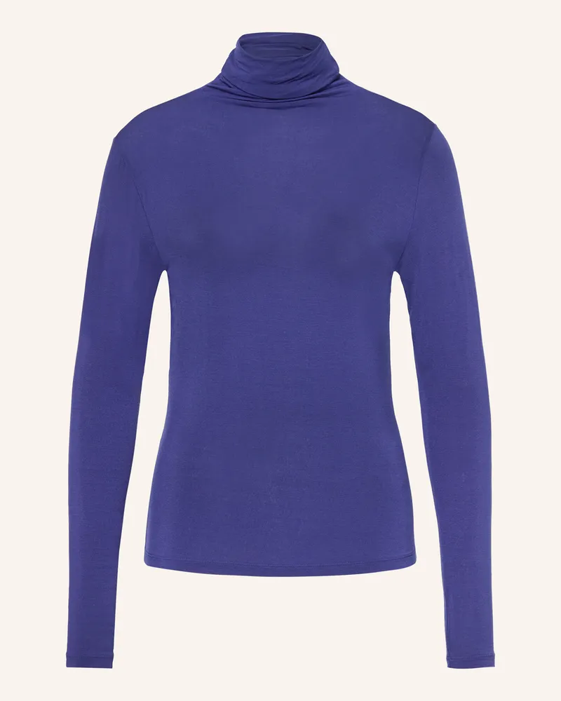 Riani Rollkragenshirt Blau
