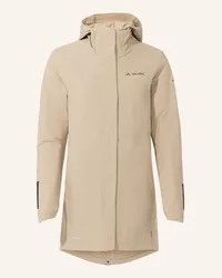 Vaude Radjacke W CYCLIST PADDED PR II Beige