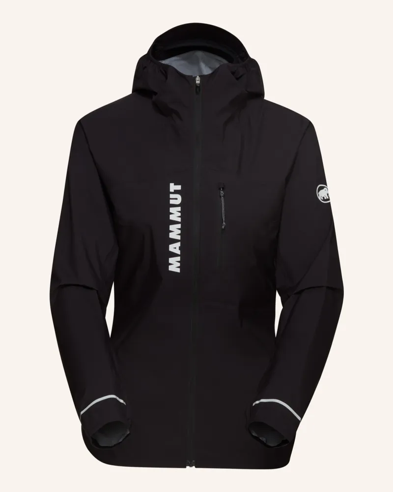 Mammut Trailrunningjacke AENERGY TR mit Kapuze Schwarz