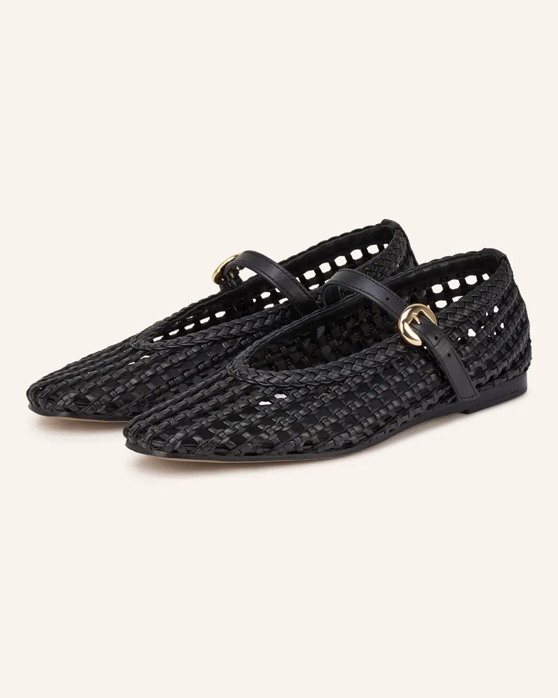 Tommy Hilfiger Mary-Jane-Ballerinas schwarz Schwarz
