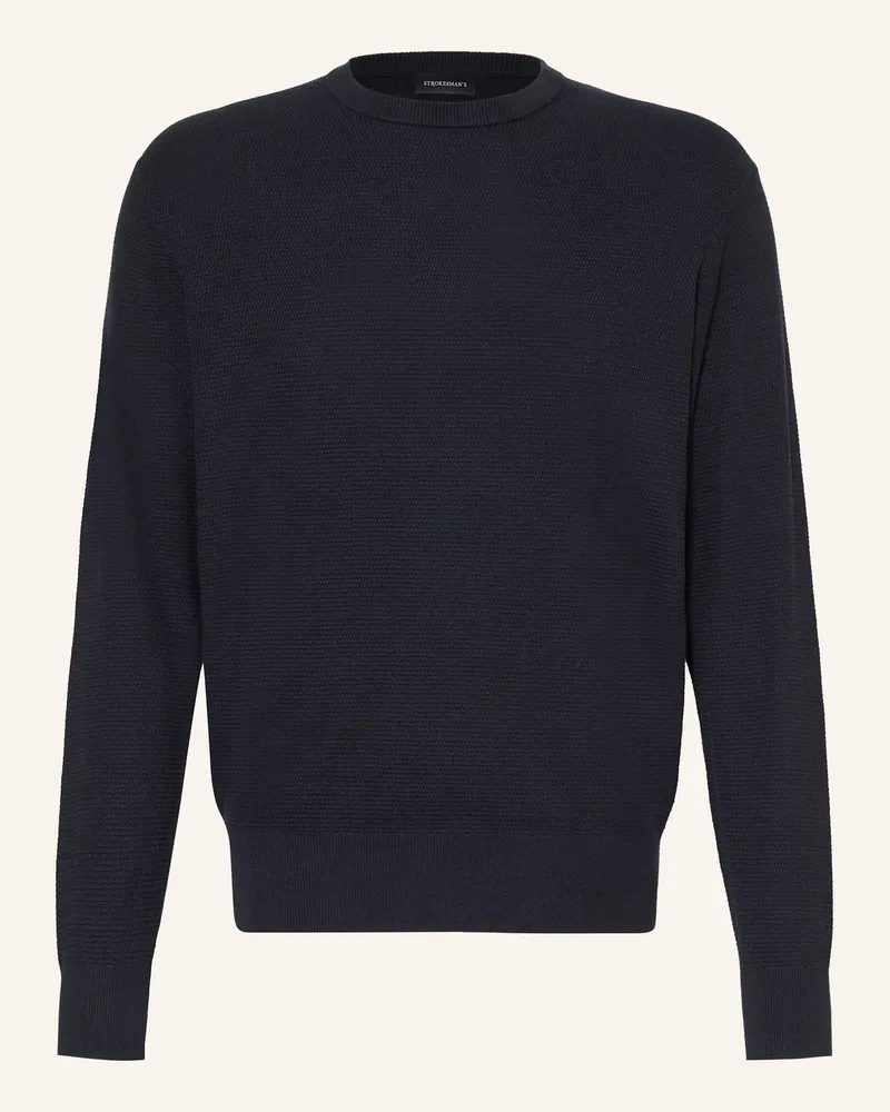 Strokesman's Strokesman Pullover blau Dunkelblau