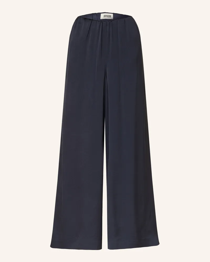 Drykorn Satinhose TWEEZER Dunkelblau