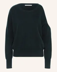 (THE MERCER) N.Y. Cashmere-Pullover mit Cut-out Gruen