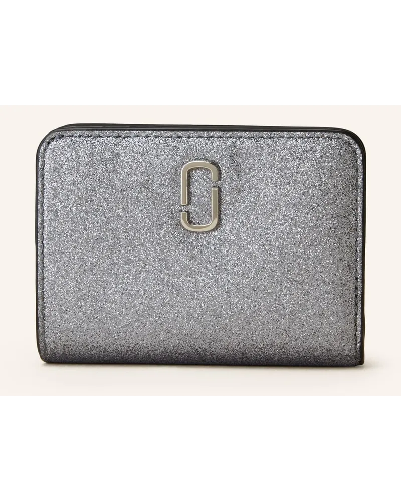 Marc Jacobs Geldbörse THE MINI COMPACT WALLET Silber