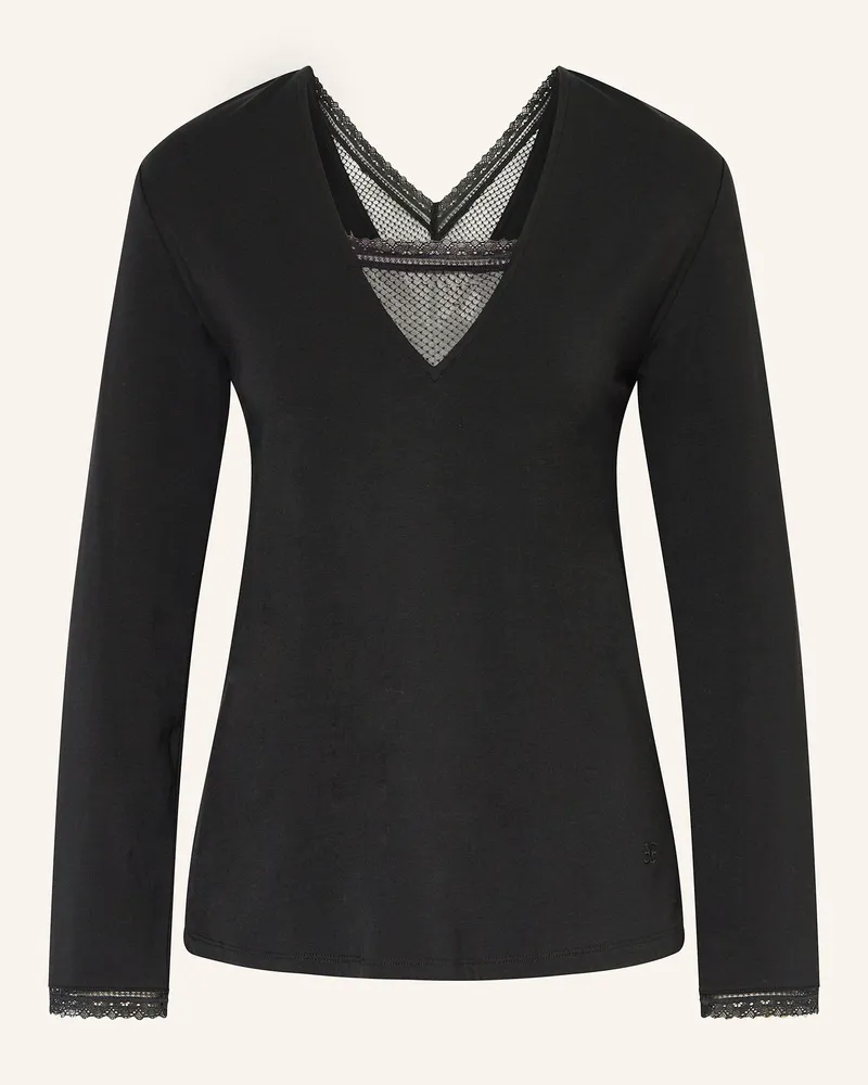 Chantelle Schlafshirt Romance schwarz Schwarz