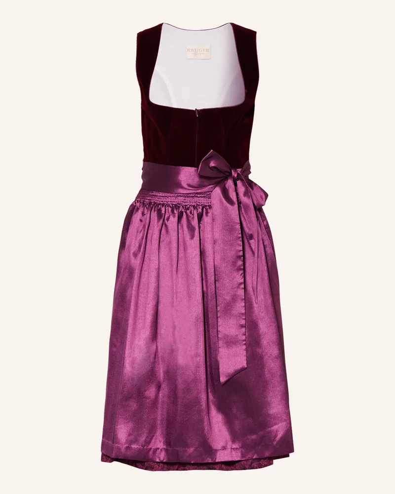 Krüger Dirndl Erica lila Dunkellila