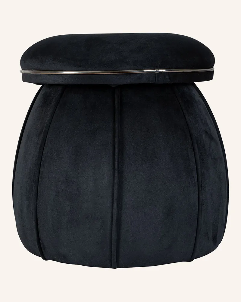Kayoom Hocker CORIN Schwarz