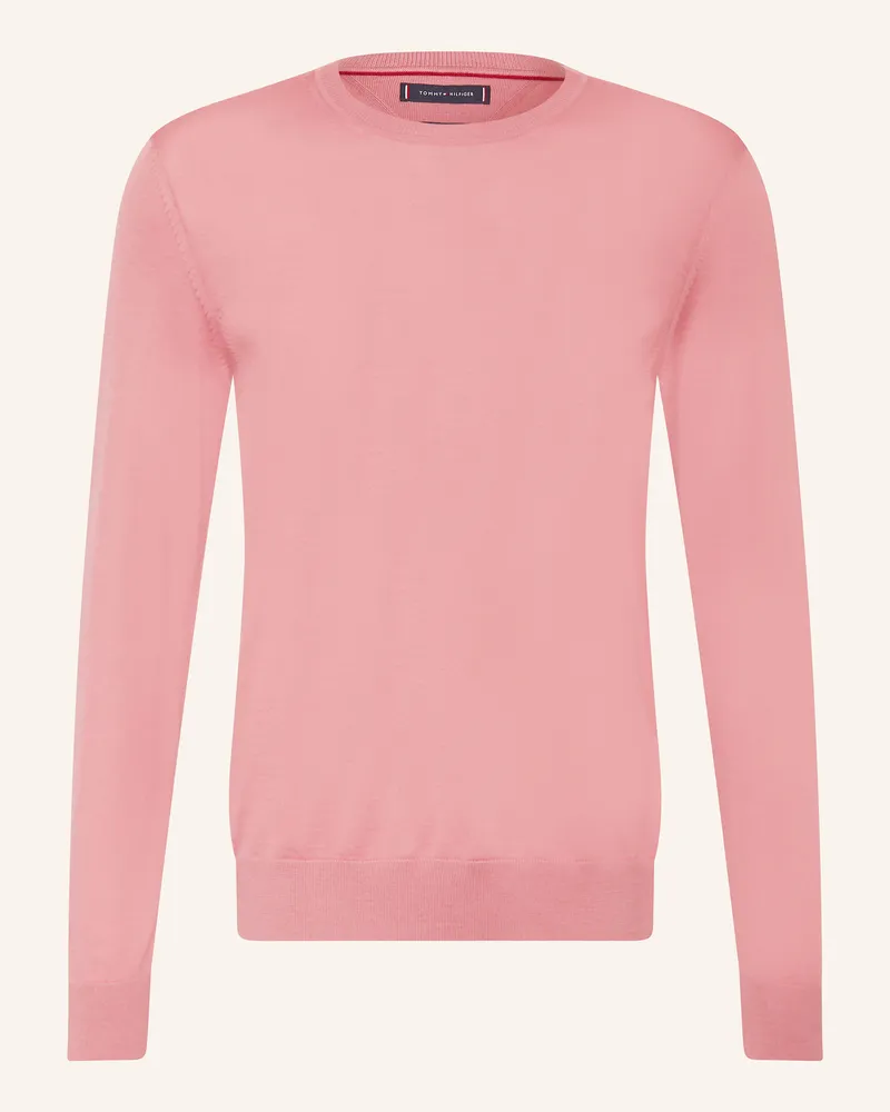 Tommy Hilfiger Pullover aus Merinowolle Rosa