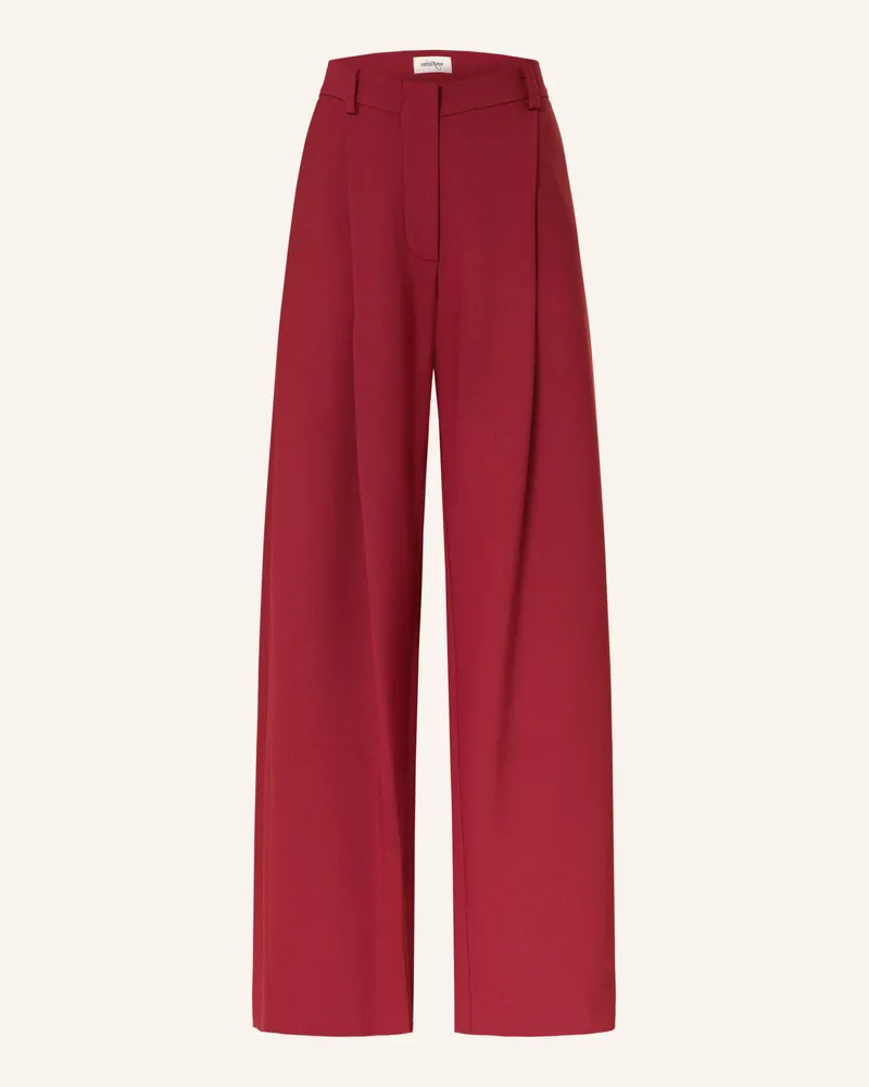 ottod’Ame Marlenehose rot Dunkelrot