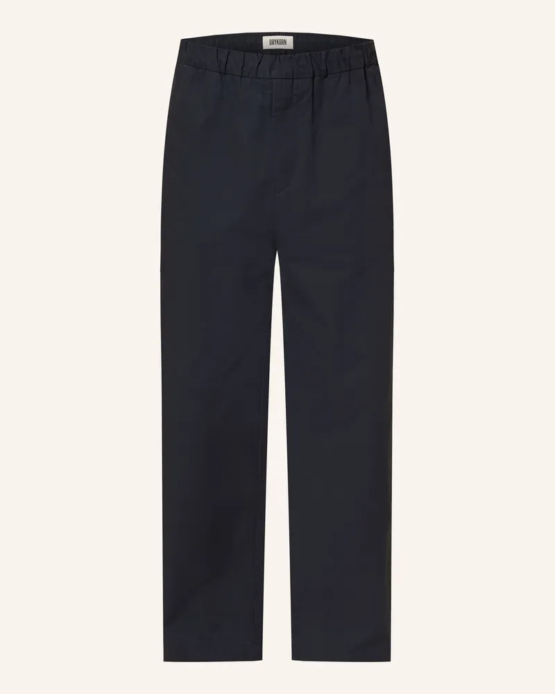 Drykorn Chino Jopago Regular Fit blau Dunkelblau