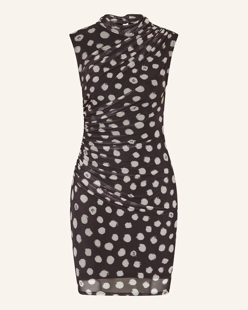 Liu Jo Mesh-Kleid Schwarz