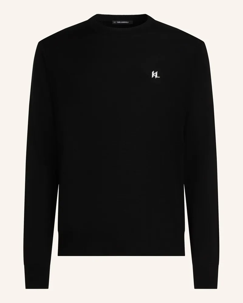 Karl Lagerfeld Sweatshirt schwarz Schwarz
