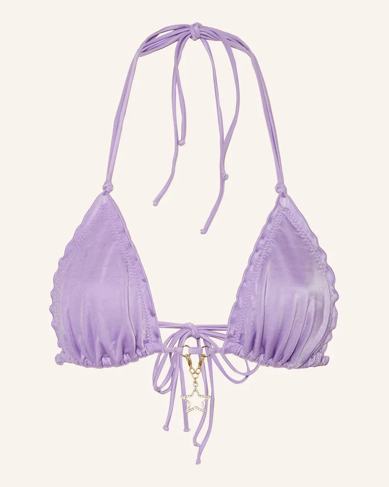 Agent Provocateur Triangel-Bikini-Top BERRY Lila