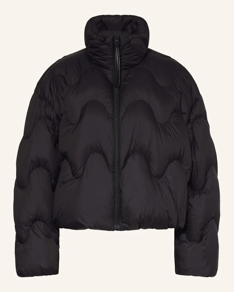 Mrs & HUGS Daunenjacke schwarz Schwarz