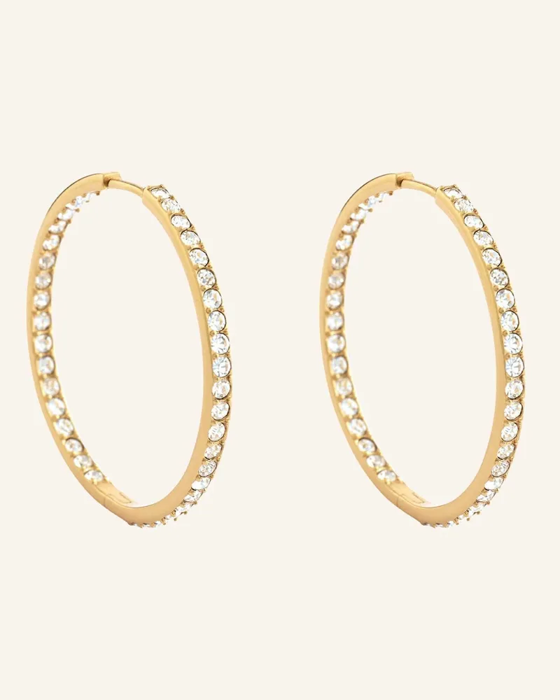 POMPIDOU Ohrringe LILLIAN MAXI PAVé by GLAMBOU Gold