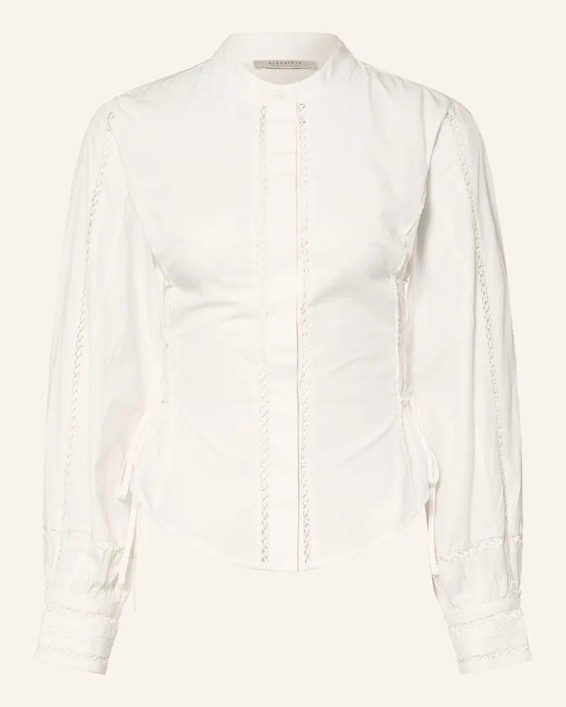 AllSaints Bluse Frances weiss Weiss
