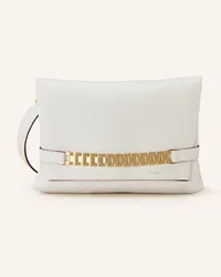 Victoria Beckham Handtasche CHAIN POUCH Weiss