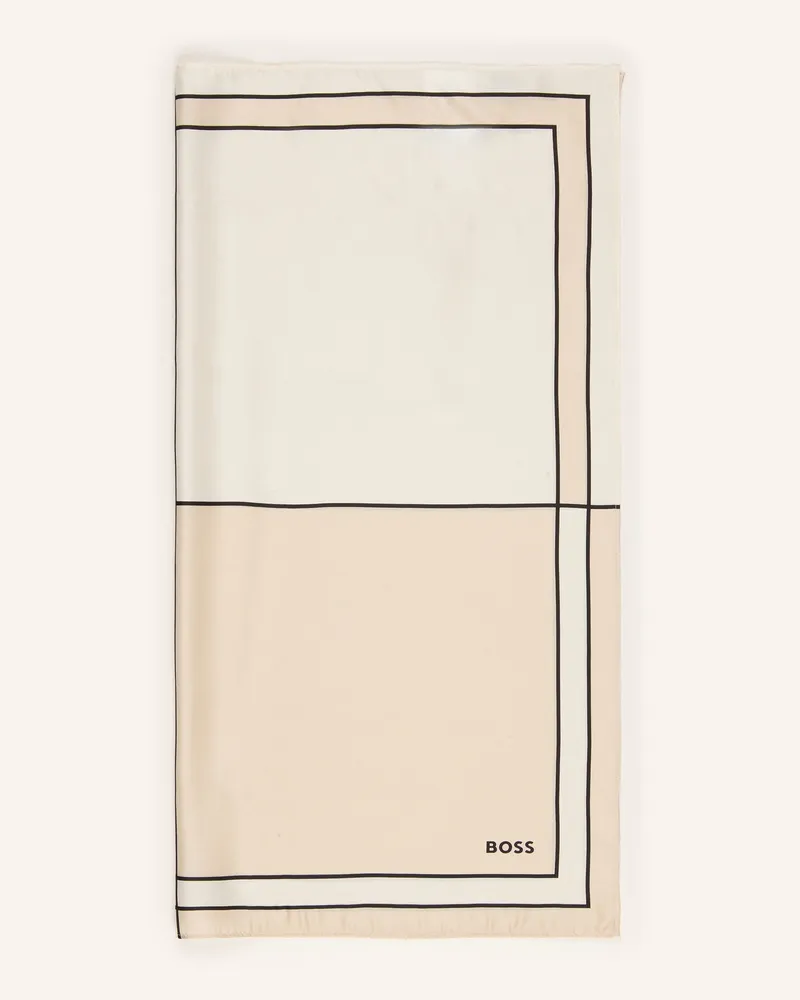 HUGO BOSS Seidentuch Vincency beige Beige