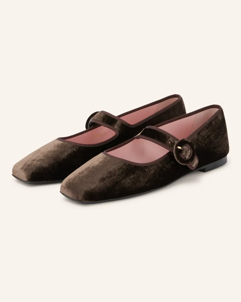 Pretty Ballerinas Mary-Jane-Ballerinas Afrodite braun Dunkelbraun