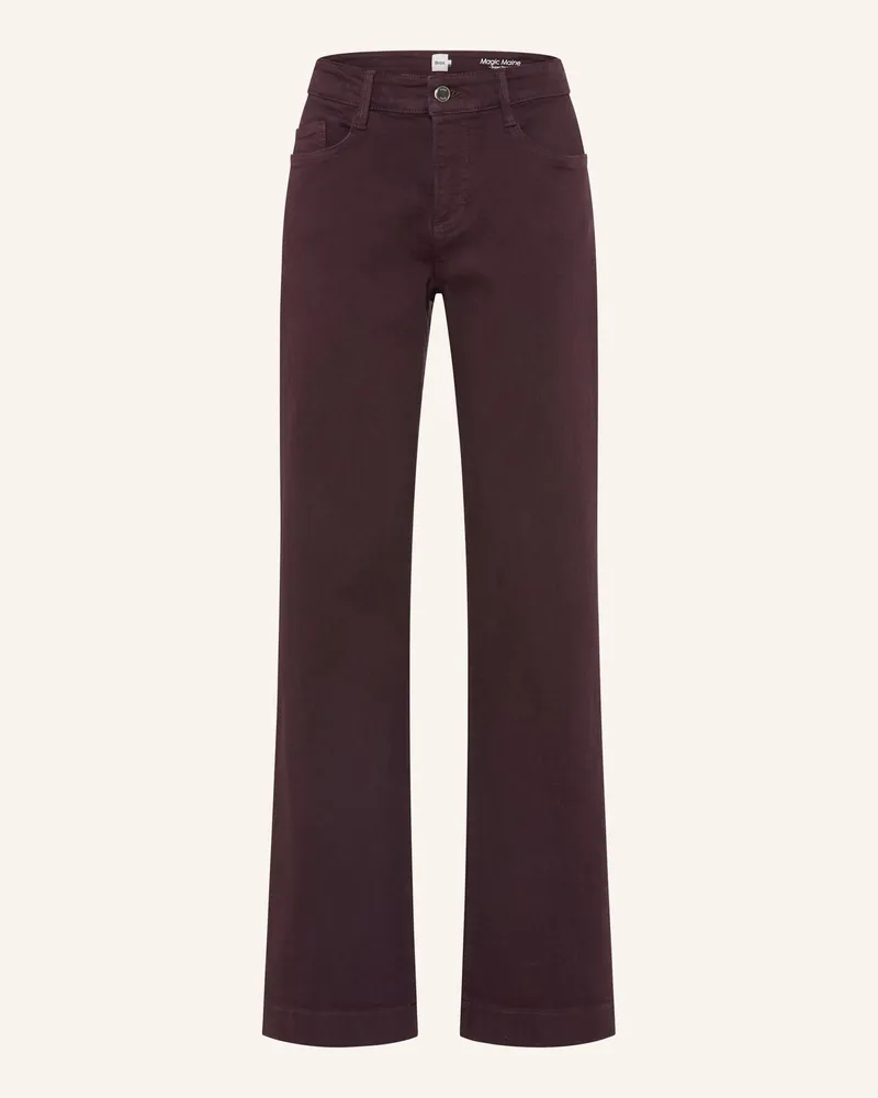 Brax Hose Style Maine lila Dunkellila