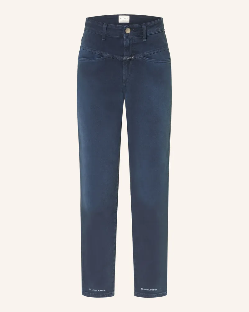 Closed Straight Jeans Pedal Pusher blau 568