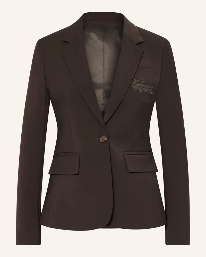 Lacoste Blazer braun Dunkelbraun