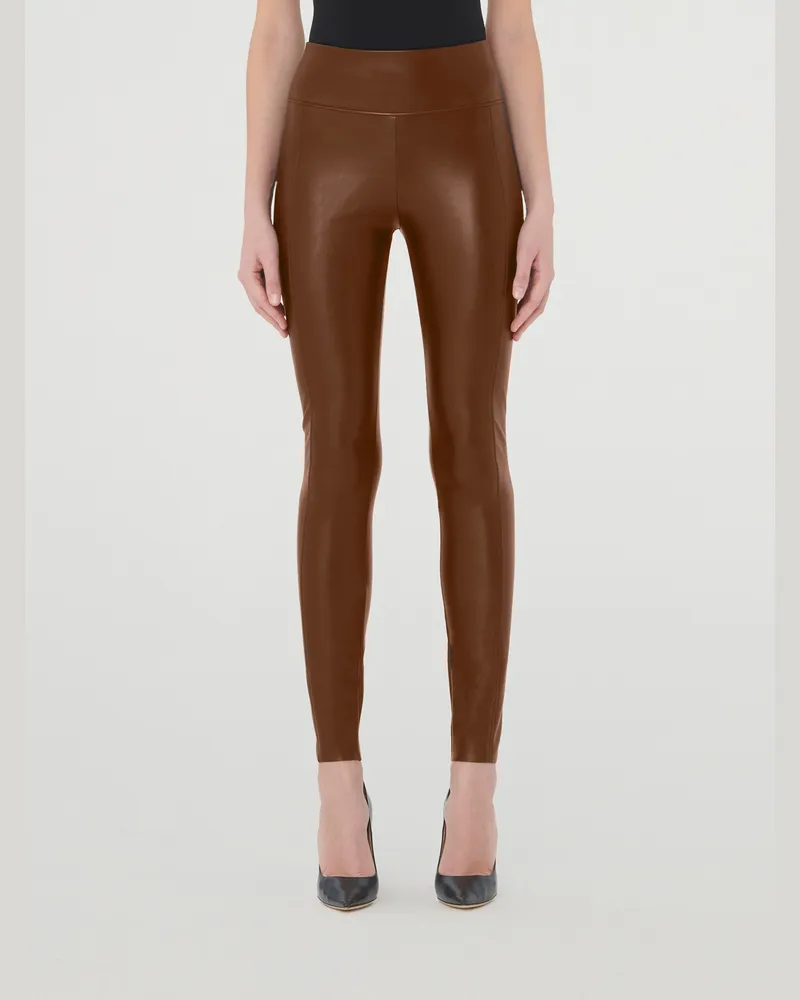 Wolford Leggings Edie Mit Shaping-Effekt braun Cognac