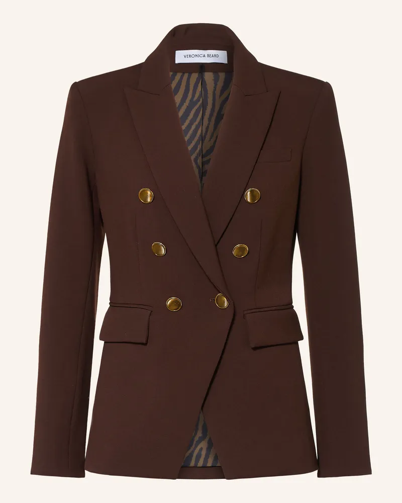 Veronica Beard Blazer Miller braun Dunkelbraun