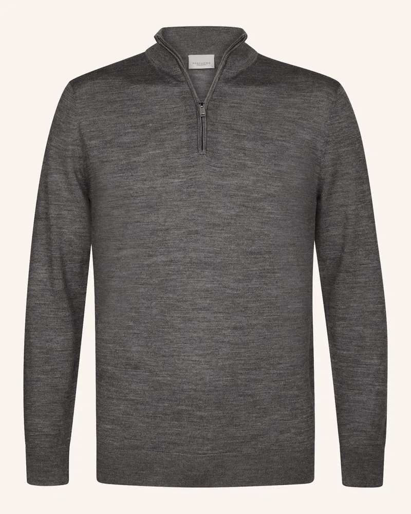 Profuomo Herren Troyer Grau