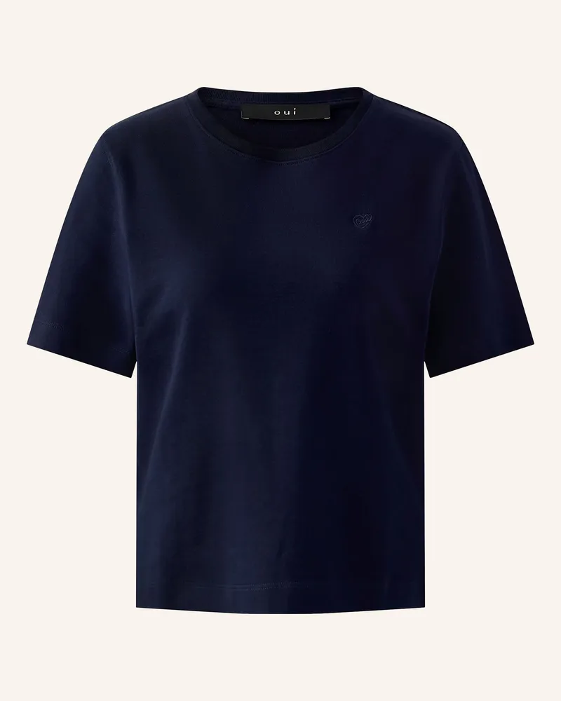 Oui  T-Shirt SVEHA Dunkelblau