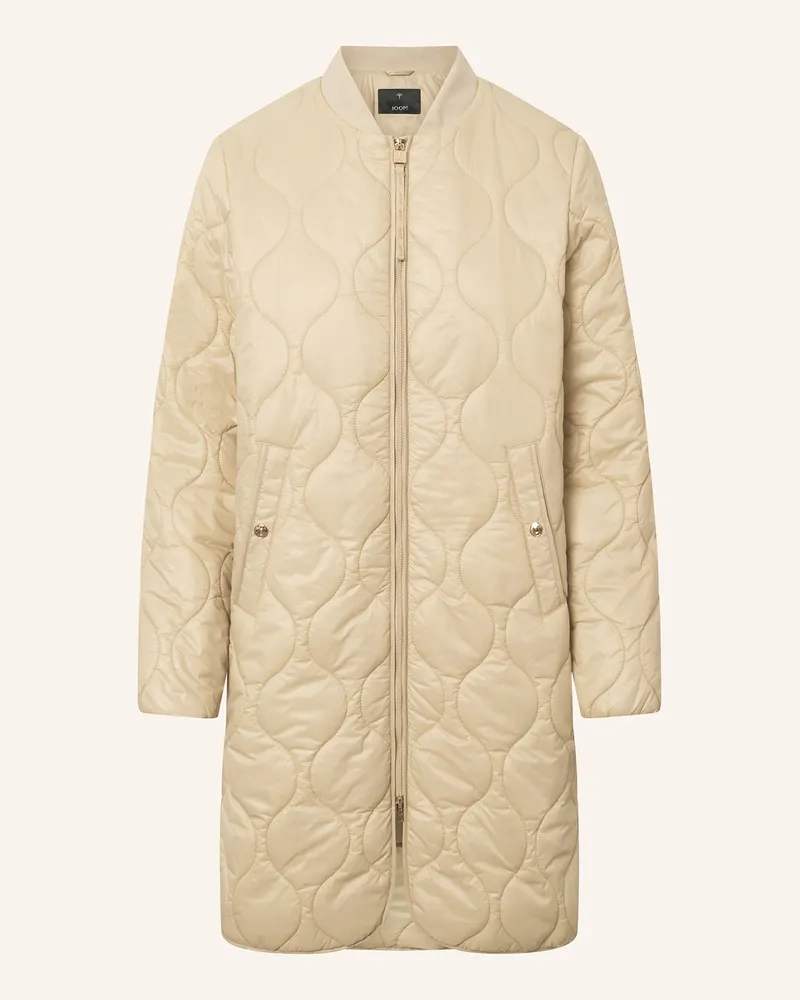 JOOP! Steppmantel CARLA Hellbraun