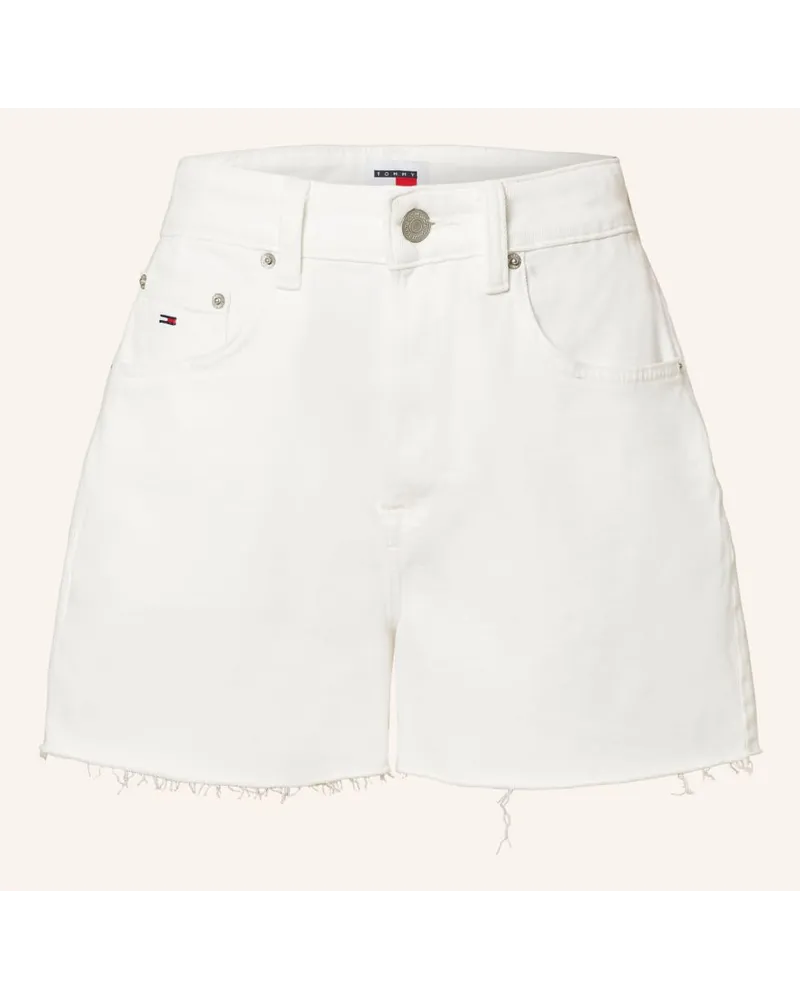 Tommy Hilfiger Jeansshorts Weiss