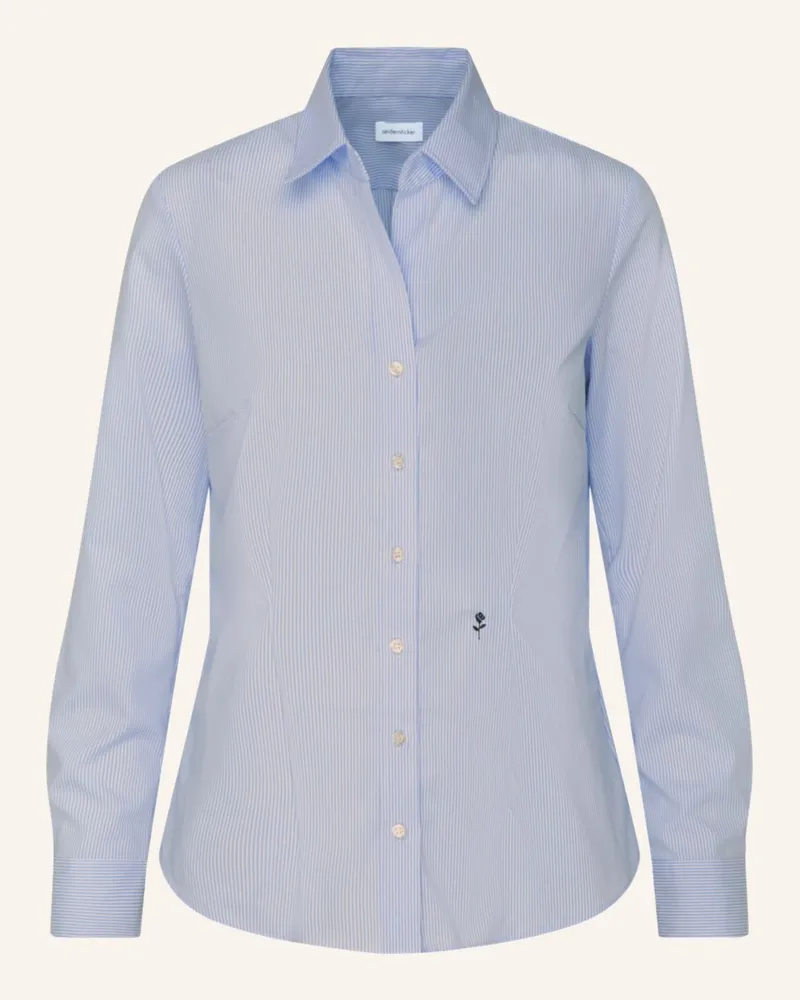 Seidensticker Hemdbluse blau Hellblau