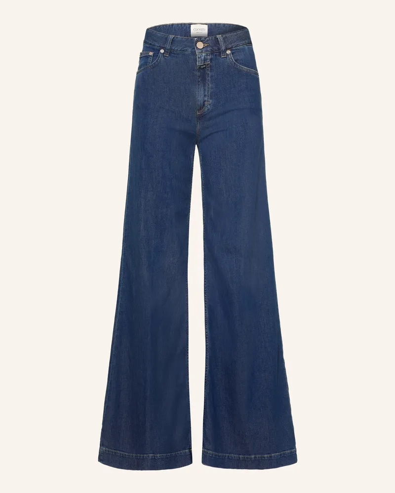 Closed Wide Leg Jeans Glow Up blau Dbl