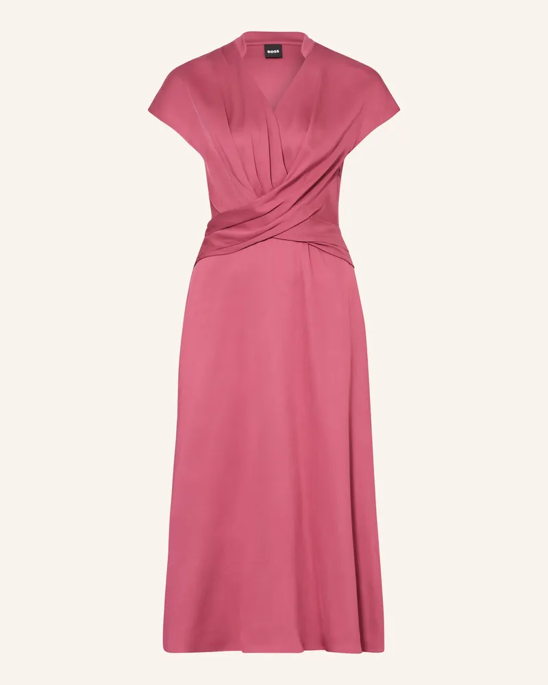 HUGO BOSS Kleid Dareza rot Fuchsia